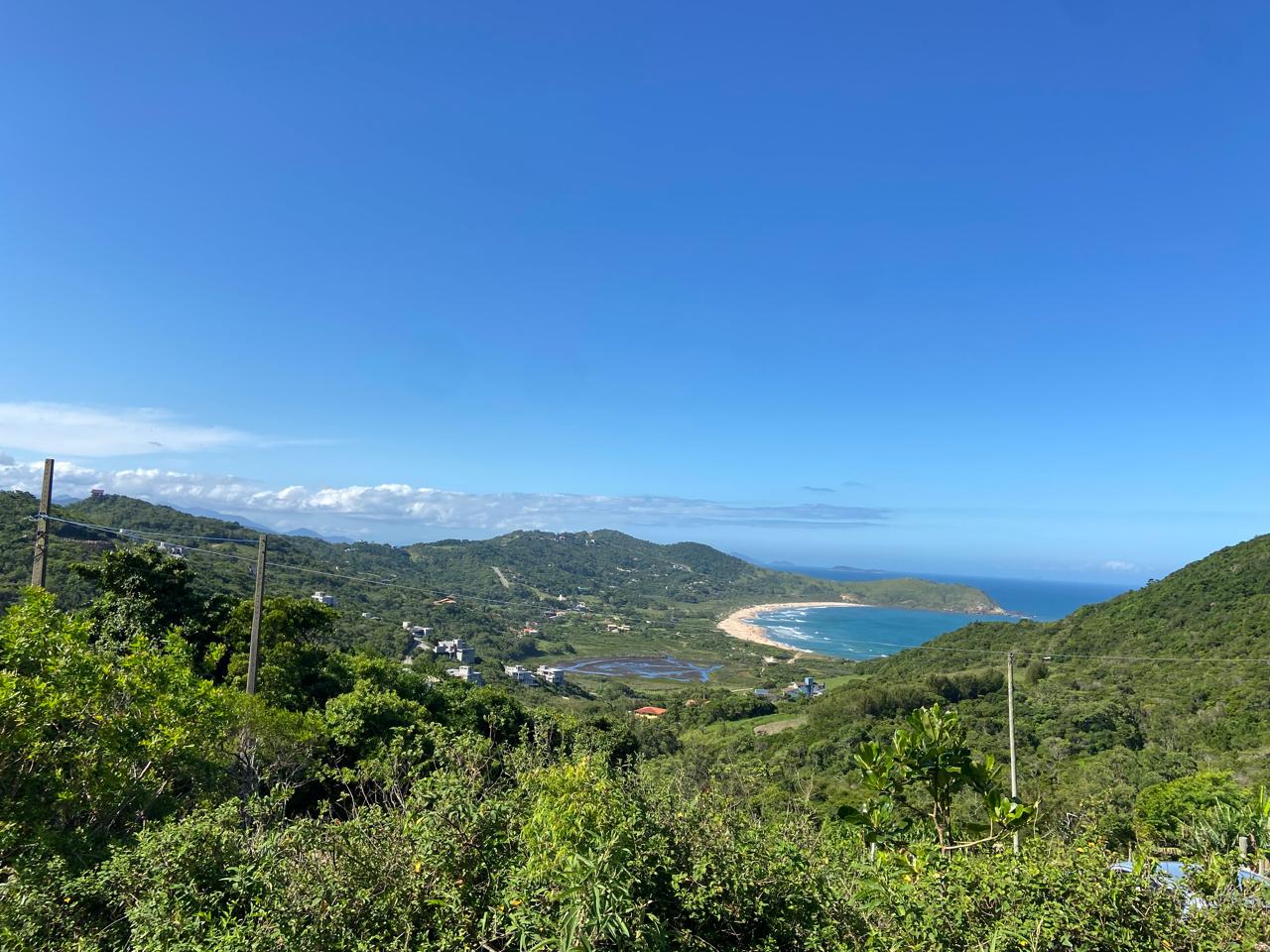 Vista panorâmica da Praia do Silveira